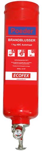 ECOFEX PA1-EF automatische poederblusser 1 kg A/B/C