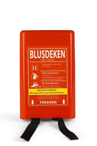 ES blusdeken 1.00 x 1.00 mtr in hardbox