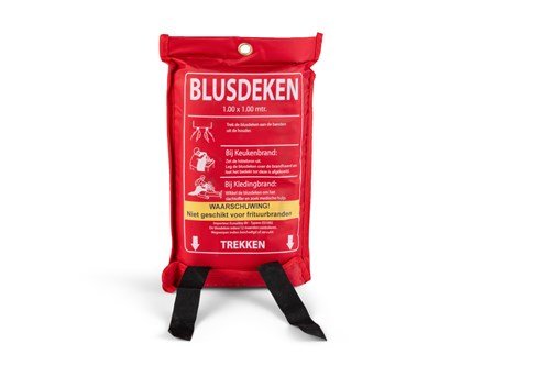 ES blusdeken 1.00 x 1.00 mtr in softbag