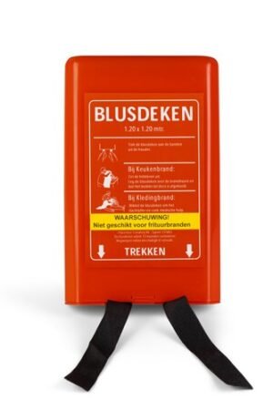 ES blusdeken 1.20 x 1.20 mtr in hardbox