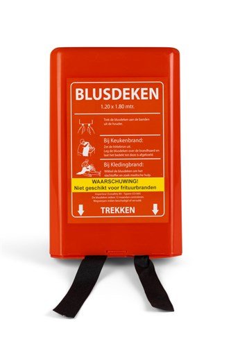 ES blusdeken 1.20 x 1.80 mtr in hardbox