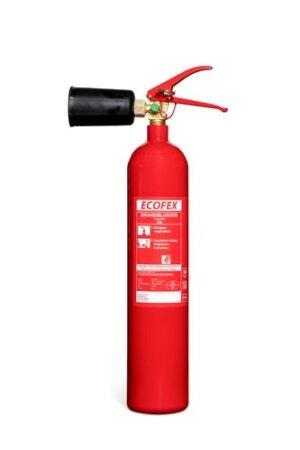 ECOFEX K2-EF koolzuursneeuwblusser 2 kg (Staal) 34B