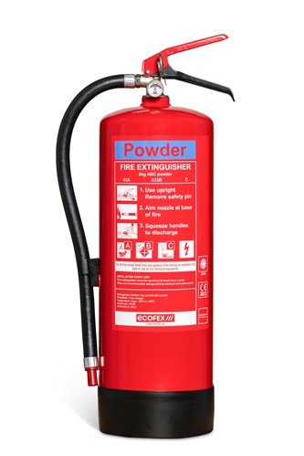 ECOFEX P6-EFE poederblusser 6 kg 43A/233B/C