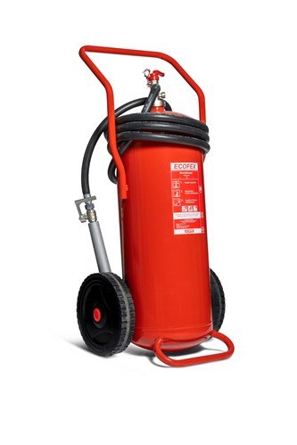 ECOFEX P50-EF poederwagen 50 ltr permanente druk 5 mtr slang