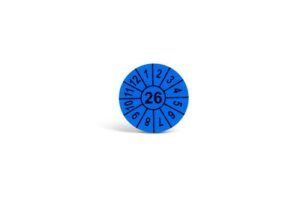 TÜV zegel 2026 rol à 1000 stuks blauw